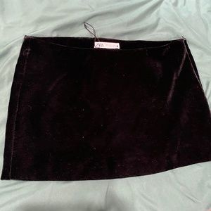 Zara Low Rise Mini Skirt